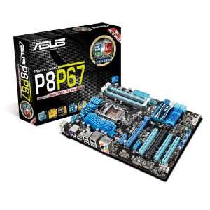  P8P67 LGA 1155 SATA 6Gbps and USB 3.0 Supported Intel P67 