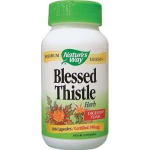  Natures Way Blessed Thistle Herb 100 Caps Health 