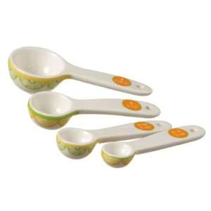  Midwest CBK Citrus Ceramic Measuring Spoons Set of 4 