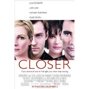  Closer Movie Poster (11 x 17 Inches   28cm x 44cm) (2004 