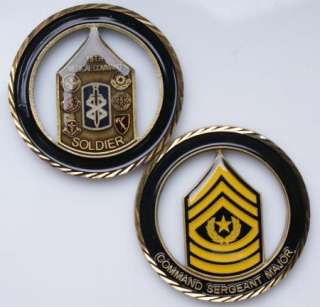 18TH MED COMMAND SOLDIER CSM Challenge Coin  