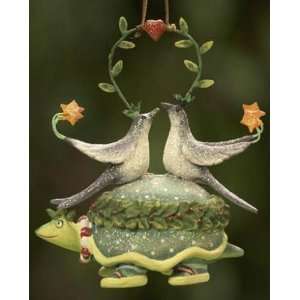   12 Days Of Christmas Two Turtle Doves Ornament
