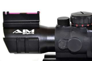 AIM 4x32 Fiber Optic Scope Lifetime Warranty  