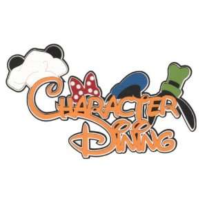  Theme Park: Character Dining With Chef Mouse Laser Die Cut 
