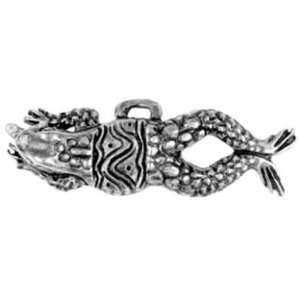  Safe Pewter Road Kill Frog Charm Jewelry