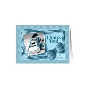 Thank You for Babysitting Baby Boy Blue Card Health 