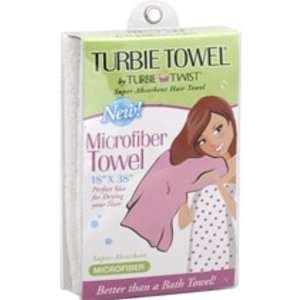  Turbie Towel By Turbie Twist Microfiber Towel 18x38 Pink 