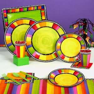  Fiesta Stripes Party Pack for 16 Toys & Games