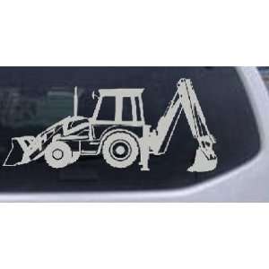 Backhoe Tractor Business Car Window Wall Laptop Decal 