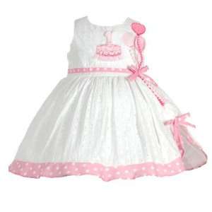  Boutique Infant Baby Clothes First BIRTHDAY Dress Girls 