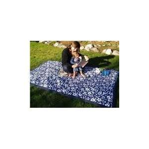    Outdoor Blanket   Navy Hawaii   by Tuffo