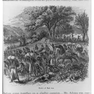   Bad Axe,Wisconsin,WI,August 1832,Black Hawk War,Indians,horse: Home
