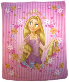 Disney Tangled Rapunzel Fleece Throw Blanket  
