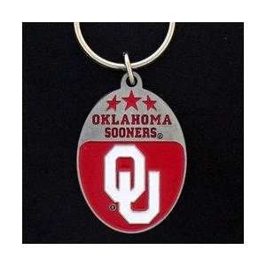 NCAA Team Logo Key Ring   Oklahoma Sooners:  Sports 