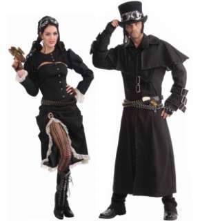 Steampunk   Renegade & Duster Adult Couples Costume Set  Standard Size 