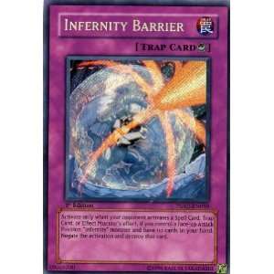   5ds INFERNITY BARRIER secret foil card TSHD EN089: Toys & Games
