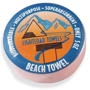 LIGHT LOAD Beach Towel:  Home & Kitchen