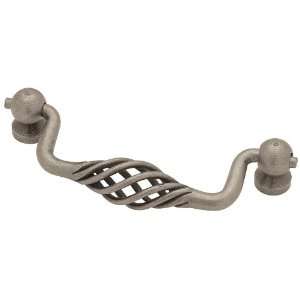  Birdcage Bail Pull   Anqtiue Pewter   96mm L PN0527 AP C 