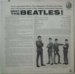   The Beatles 1964 Stereo First Pressing LP w/No BMI or ASCAP  
