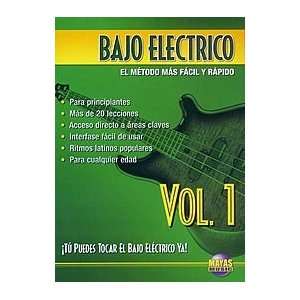  Bajo Electrico Vol. 1, Spanish Only DVD Musical 