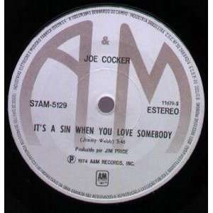   SOMEBODY 7 INCH (7 VINYL 45) BRAZILLIAN A&M 1974 JOE COCKER Music