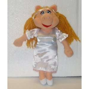   Miss Piggy in a White Wedding Dress; Plush Stuffed Toy Doll: Toys
