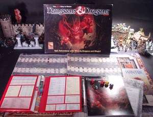 TSR D&D Dungeons & Dragons Boardgame Game 1070 UNPUNCHED  
