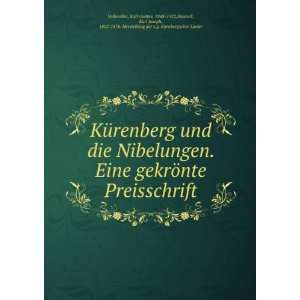   nte Preisschrift Karl Joseph Simrock Karl Gustav VollmÃ¶ller Books