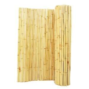  Natural Rolled Bamboo Fence 1 D X 6 H X 8 L
