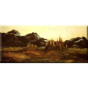   Balloon 30x13 Streched Canvas Art by Dore, Gustave