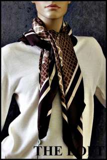 TRUSSARDI SCARF FOULARD SILK FREE SHIPPING WORLDWIDE  