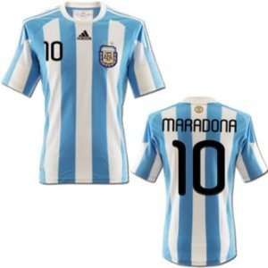  Argentinien Maradona Trikot Home 2010: Sports & Outdoors