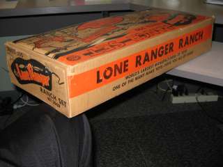 MARX Lone Ranger Ranch Set playset #3969 series 500 MIB unused plastic 