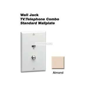  Leviton Telephone Combination Wall Jack Wallplates 40259 A 