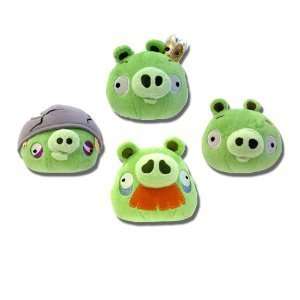  Angry Birds Pig 8 Plush with Sound Set of 4: Toys & Games