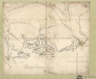 1864 Civil War map: Atlantic Coast South Carolina  