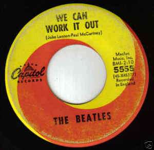The Beatles 45 We Can Work It Out / Day Tripper  