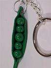 Peas In a Pod Key Chain~For Twins or Best Friends~  