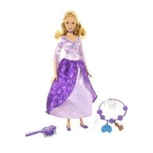  Barbie as The Island Princess Doll: Blonde with Lavender Dress 