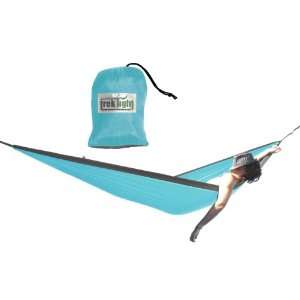 Trek Light Gear Hammock (Aqua/Charcoal, Single)  Sports 