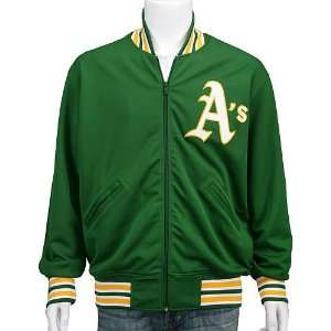  Oakland Athletics Authentic 1991 BP Jacket by Mitchell 
