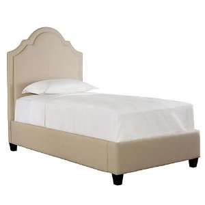  Twin Bonnet Shaped Bed, Fully Upholstered Bed Frames 
