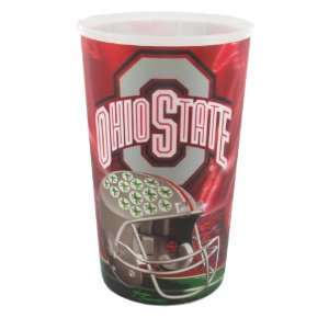 12 Pack of 22 oz Ohio State University Holographic 3D Lenticular NCAA 
