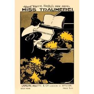  Miss Traumerei 12X18 Art Paper with Black Frame: Home 