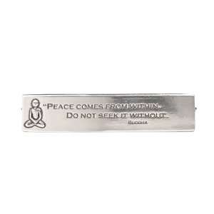  Buddha Quote Pewter Paperweight 