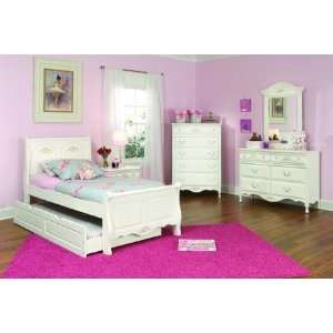  American Woodcrafters Summerset Full Sleigh Bed: Home 