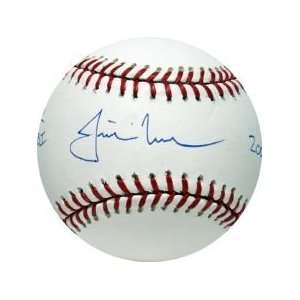Autographed Justin Morneau Baseball   2006 Stats:  Sports 