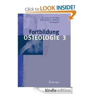 Fortbildung Osteologie 3: Klaus M. Peters, Dietmar Pierre König 