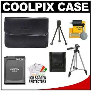  Nikon Coolpix 9656 Leather Digital Camera Case with EN 
