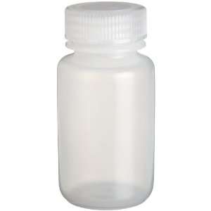 Wheaton 209427 LDPE Leak Resistant Wide Mouth Bottle, 4oz With 38 410 